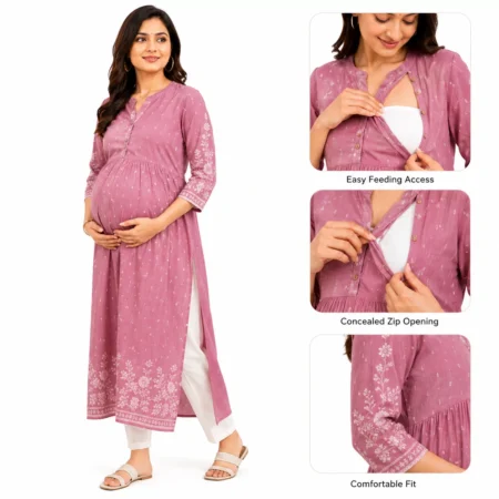 Women's Feeding Kurti – Comfortable Maternity & Nursing Wear