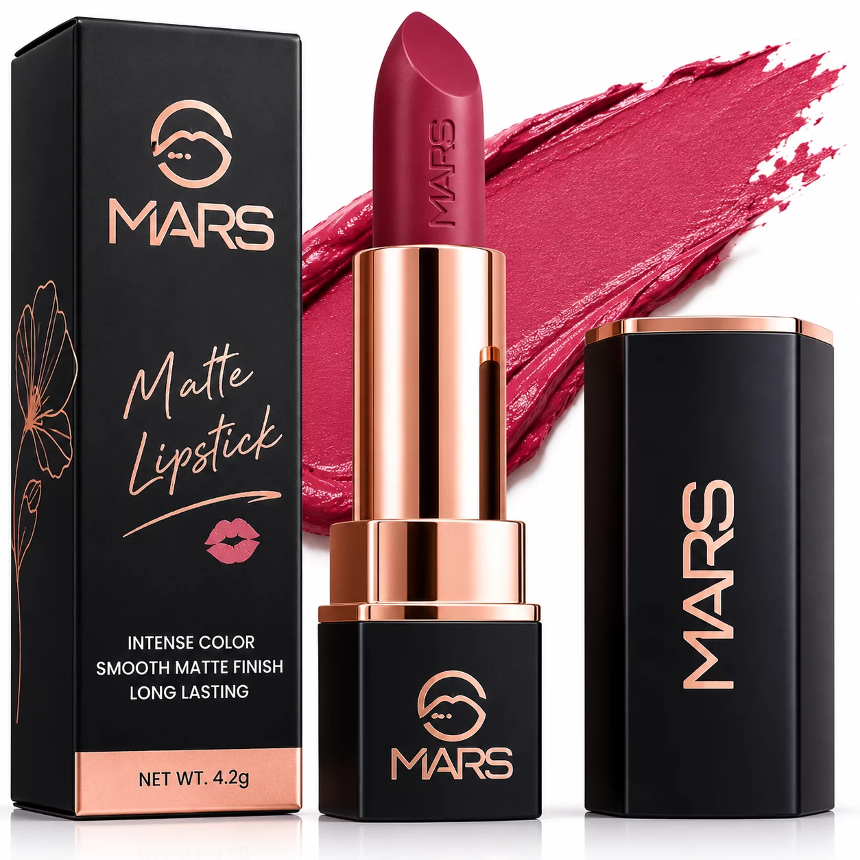 MARS Matte Lipstick – Intense Color & Smooth Matte Finish